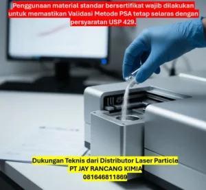 Dukungan Teknis dari Distributor Laser Particle