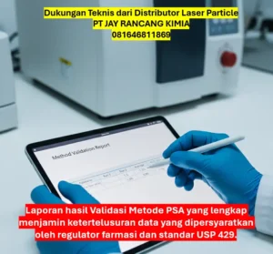 Dukungan Teknis dari Distributor Laser Particle