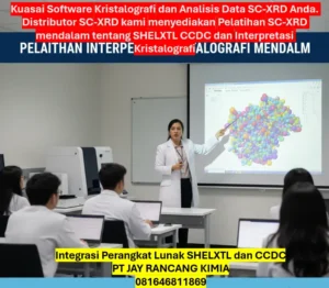 Integrasi Perangkat Lunak SHELXTL dan CCDC