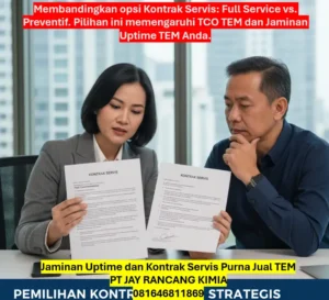 Jaminan Uptime dan Kontrak Servis Purna Jual TEM Jaminan Uptime dan Kontrak Servis Purna Jual TEM