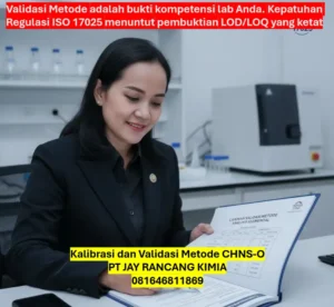 Kalibrasi dan Validasi Metode CHNS-O Kalibrasi dan Validasi Metode CHNS-O