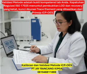 Kalibrasi dan Validasi Metode ICP-OES