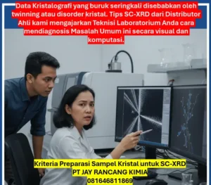 Kriteria Preparasi Sampel Kristal untuk SC-XRD Kriteria Preparasi Sampel Kristal untuk SC-XRD