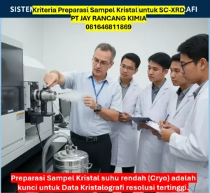 Kriteria Preparasi Sampel Kristal untuk SC-XRD Kriteria Preparasi Sampel Kristal untuk SC-XRD