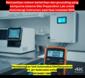 Mendatangkan Unit Automated DNA Sequencer
