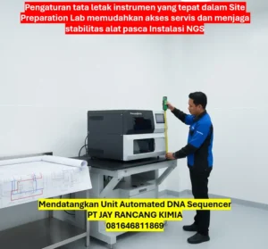 Mendatangkan Unit Automated DNA Sequencer