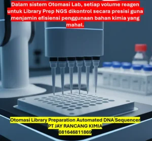 Otomasi Library Preparation Automated DNA Sequencer