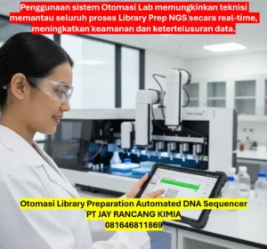Otomasi Library Preparation Automated DNA Sequencer