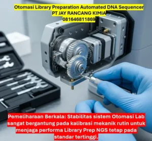 Otomasi Library Preparation Automated DNA Sequencer