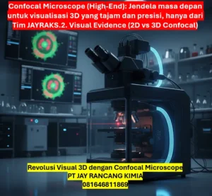 Revolusi Visual 3D dengan Confocal Microscope
