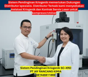 Sistem Pendinginan Kriogenik SC-XRD Sistem Pendinginan Kriogenik SC-XRD