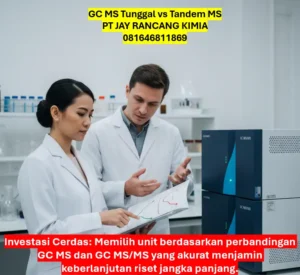 GC MS Tunggal vs Tandem MS