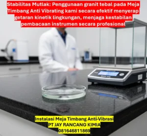 Instalasi Meja Timbang Anti Vibrasi Instalasi Meja Timbang Anti Vibrasi