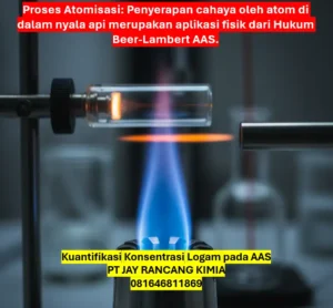 Kuantifikasi Konsentrasi Logam pada AAS