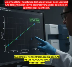 Kuantifikasi Konsentrasi Logam pada AAS