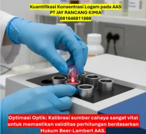 Kuantifikasi Konsentrasi Logam pada AAS