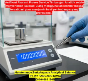 Maintenance Berkala pada Analytical Balance