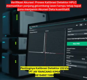 Pentingnya Kalibrasi Detektor UV-Vis Pentingnya Kalibrasi Detektor UV-Vis