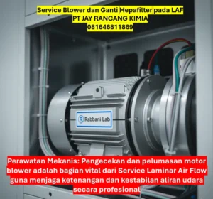 Service Blower dan Ganti Hepafilter pada LAF Service Blower dan Ganti Hepafilter pada LAF
