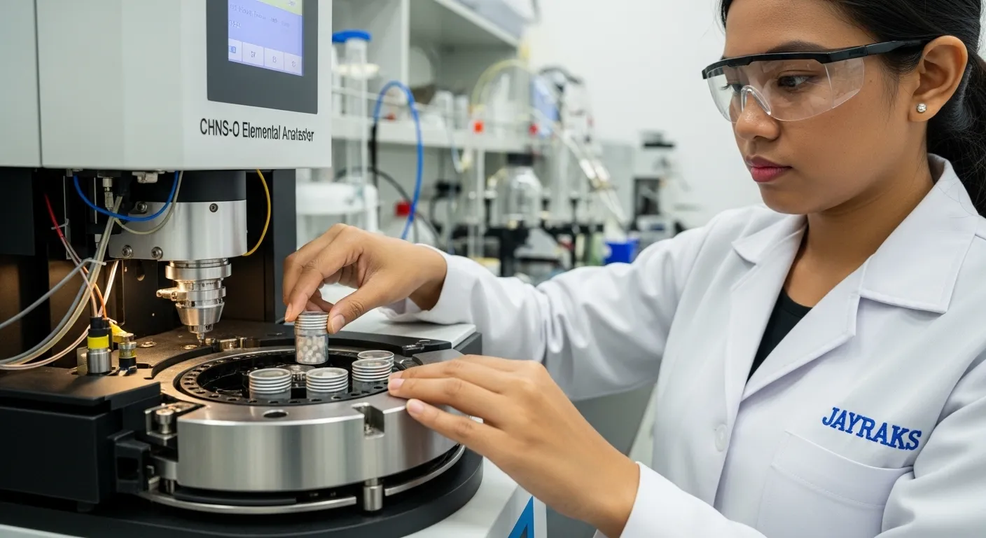 Logistik Pengiriman Unit Elemental Analyzer