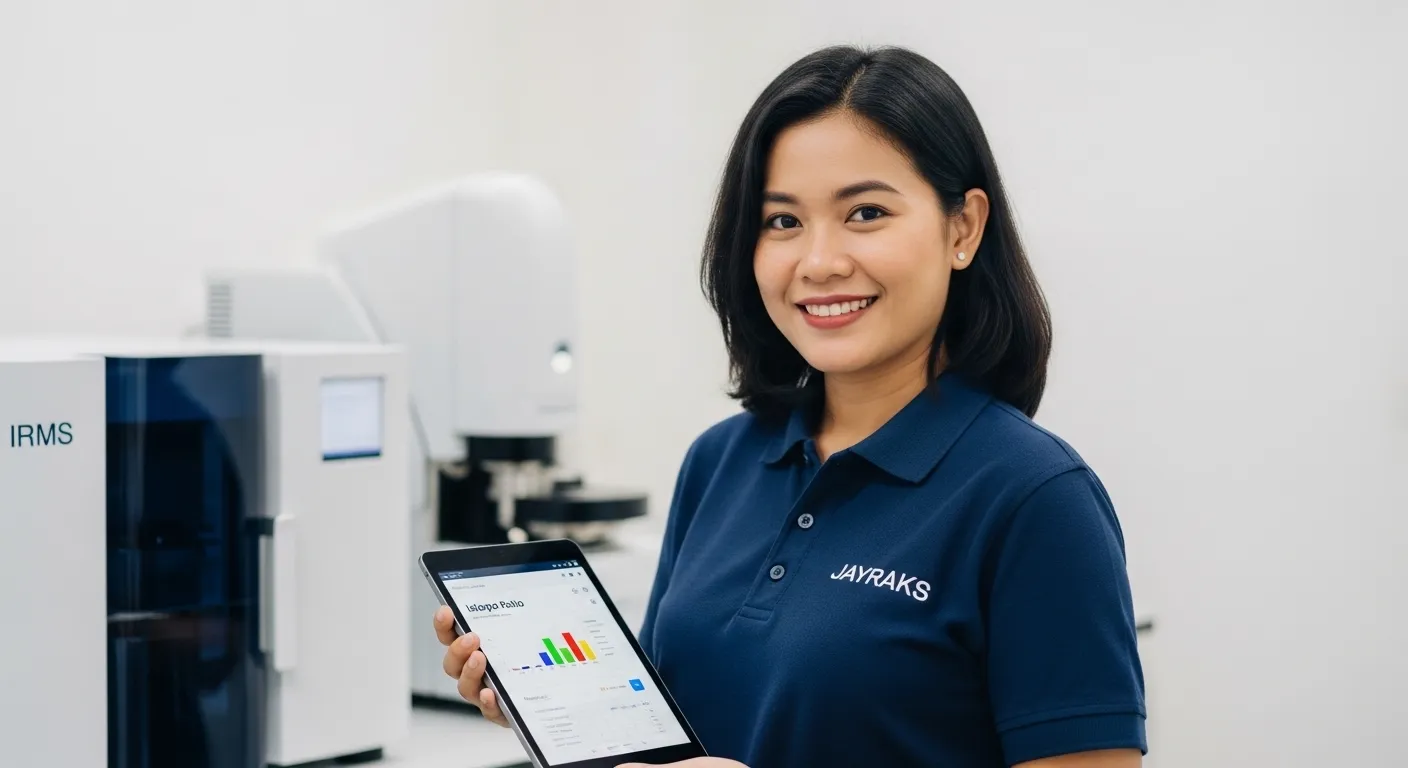 Software Analisis Rasio Isotop Cerdas