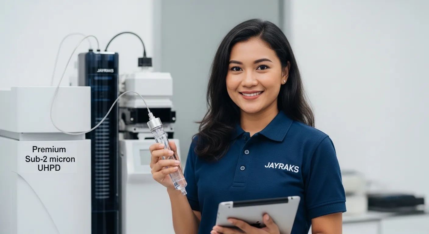 Instalasi Instrumen UHPLC di Laboratorium