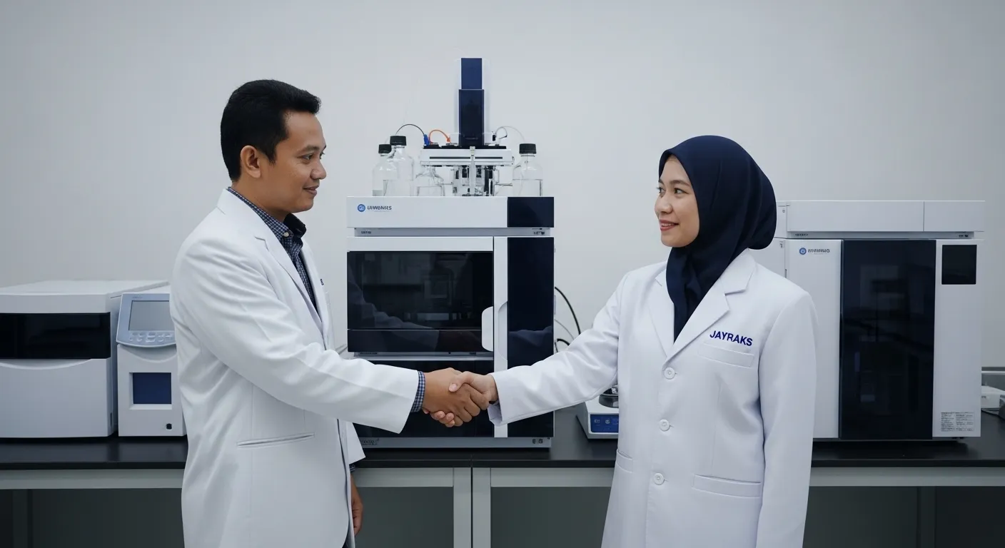 Gudang Distribusi Unit UHPLC PT JAYRAKS
