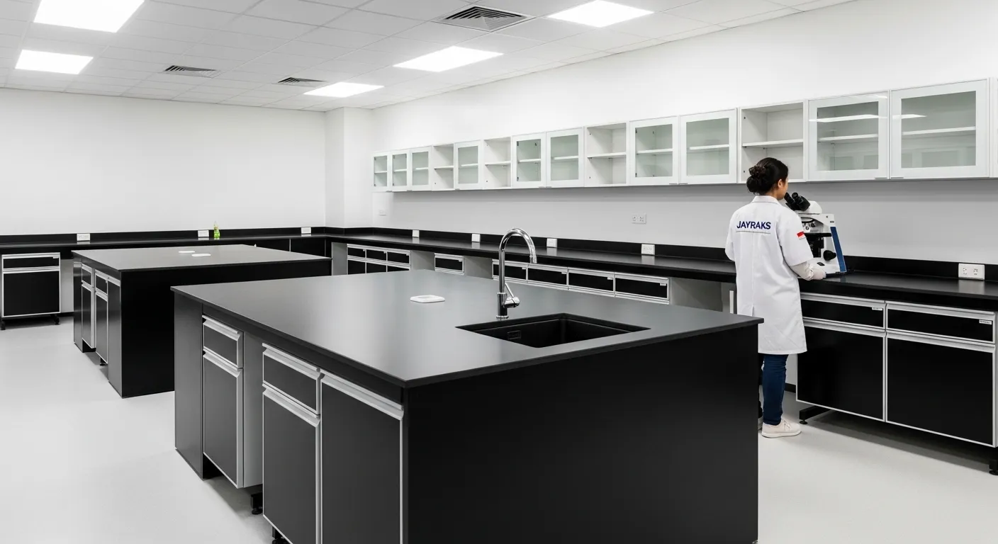 Instalasi Fume Hood pada Area Kerja Laboratorium