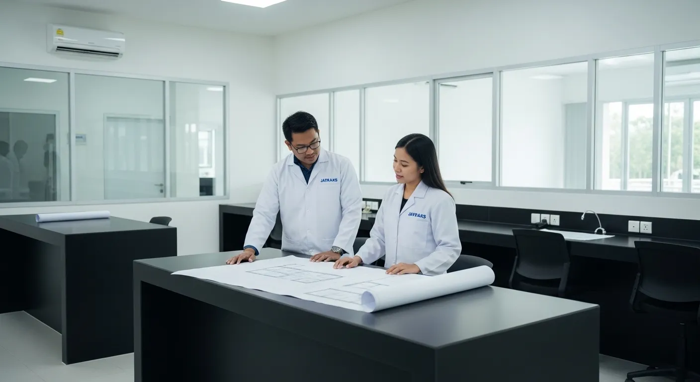 Solusi Set Up Laboratorium Terpadu Modern