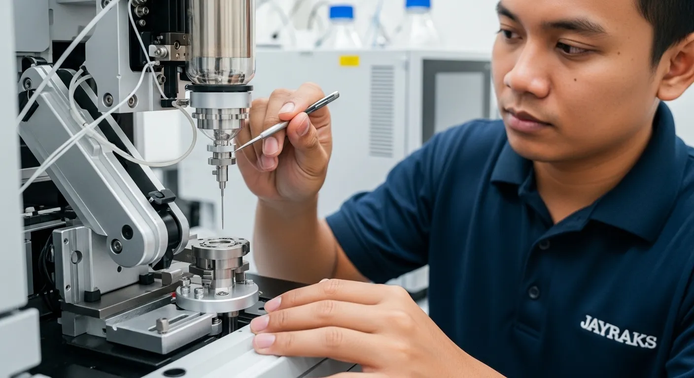 Pembersihan Jalur Fluida dan Kolom HPLC