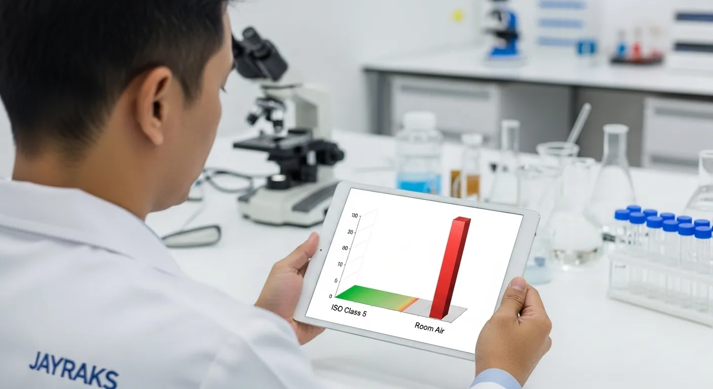 Sertifikat Validasi ISO Class 5 dan Uji Fungsi