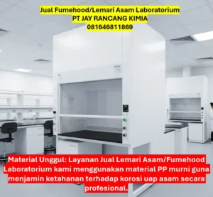 Jual Lemari AsamFumehood Laboratorium