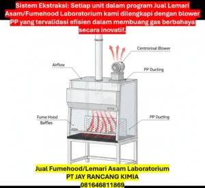 Jual Lemari AsamFumehood Laboratorium