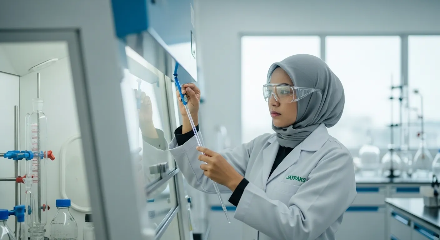 Tampak Depan Lemari Laboratorium Spesialis