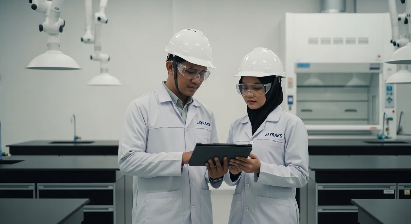 Hasil Akhir Setup Laboratorium Ekosistem Modern