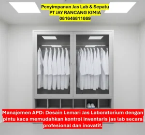 Penyimpanan Jas Lab & Sepatu