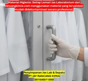 Penyimpanan Jas Lab & Sepatu