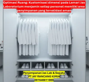 Penyimpanan Jas Lab & Sepatu