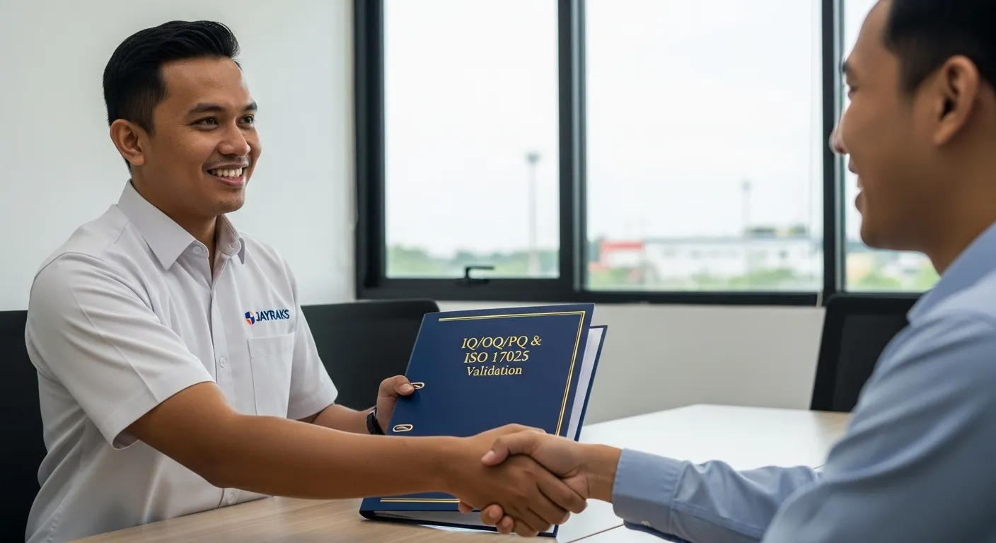 Dokumen kualifikasi instrumen IQ/OQ/PQ untuk audit standar ISO 17025