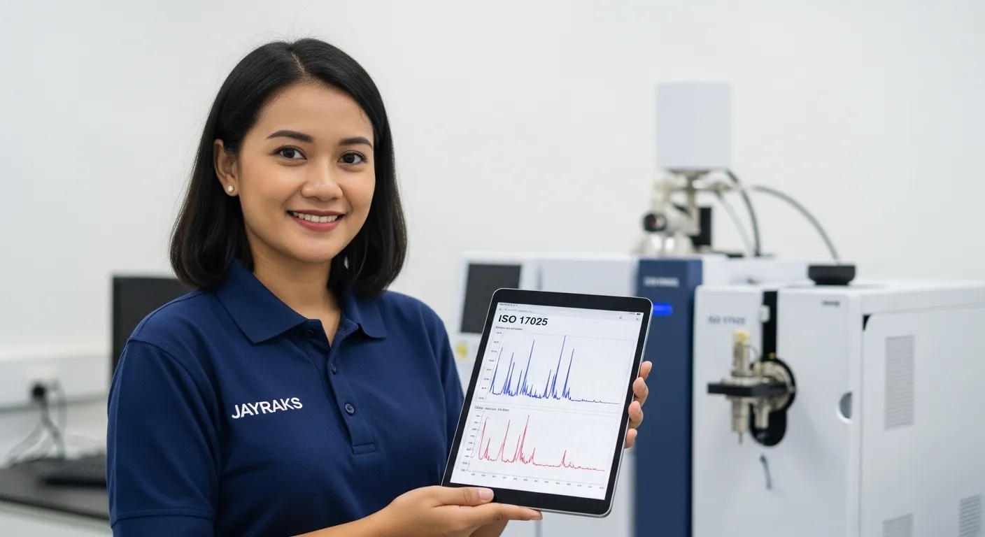 Dukungan teknisi service engineer lokal dari perusahaan PT JAYRAKS untuk perbaikan HPLC MS/MS