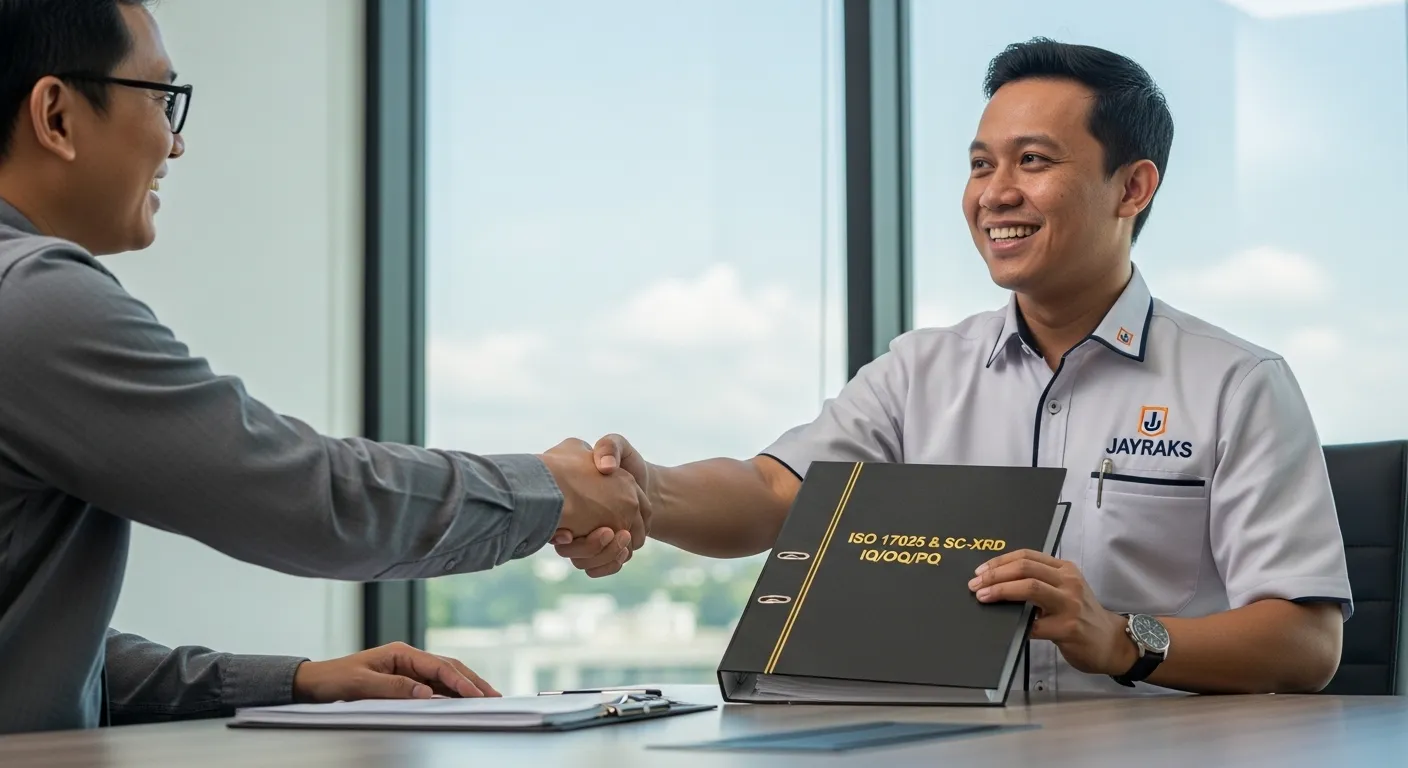 Batasan Instrumen SC-XRD Konvensional pada Sampel Mikrometer