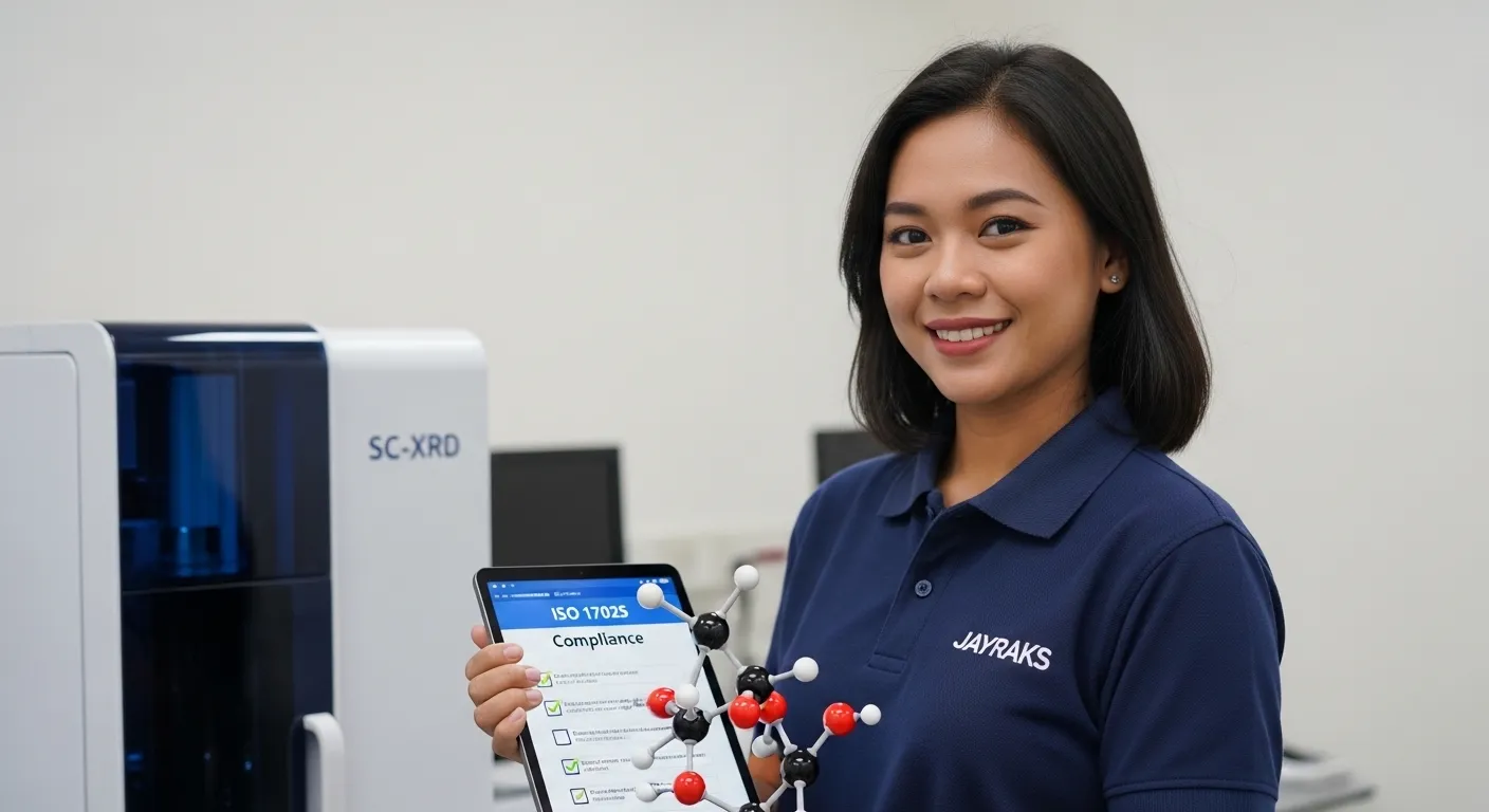 Sertifikasi Alat Laboratorium SC-XRD ISO 17025
