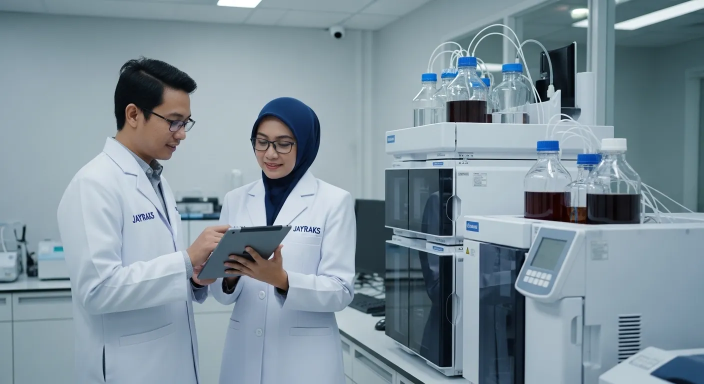 Instalasi Sistem UHPLC Presisi Tinggi