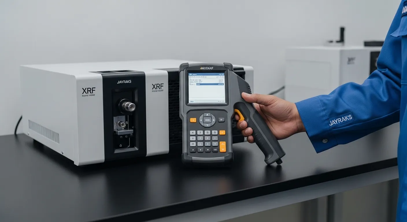 Unit X-Ray Fluorescence Benchtop dan Handheld Portable