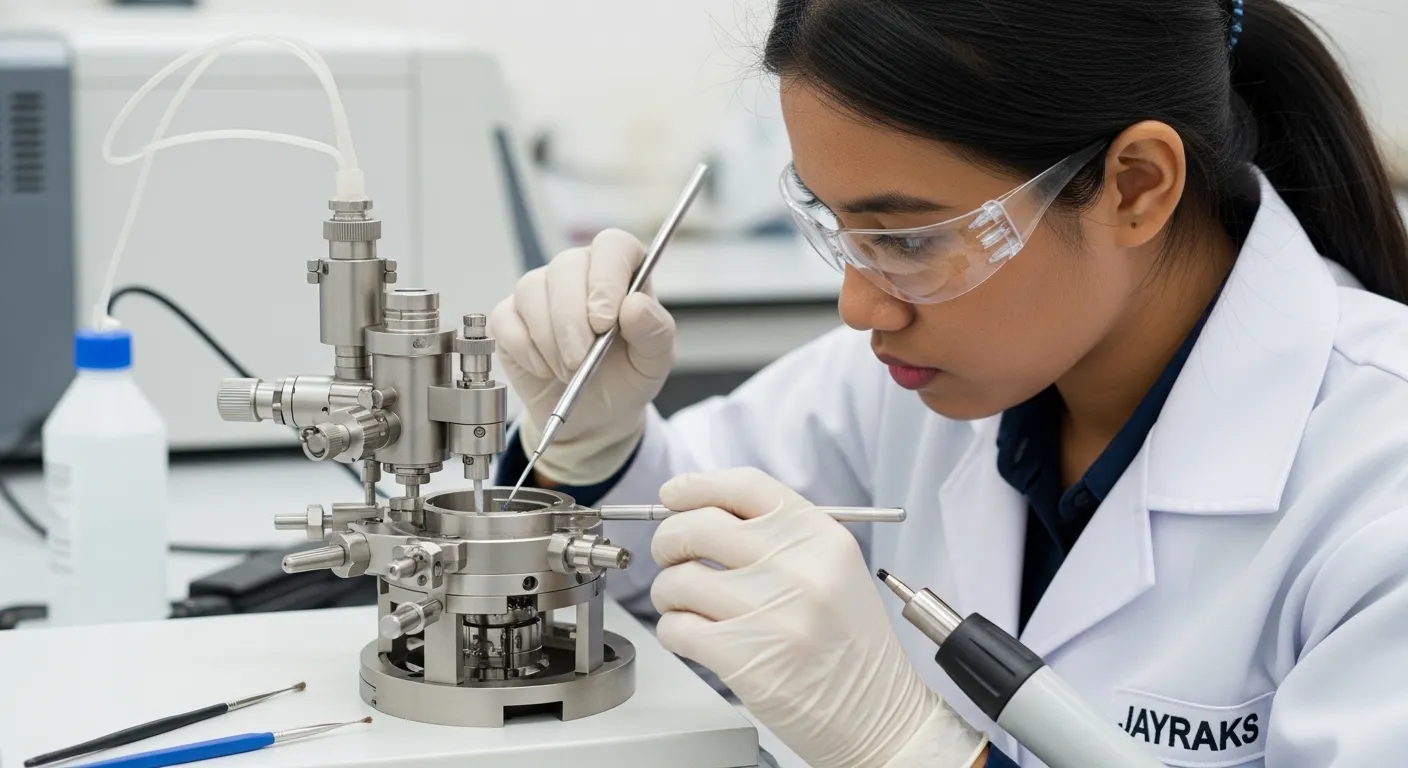 Perbaikan Sistem Optik dan Lampu HCL pada AAS