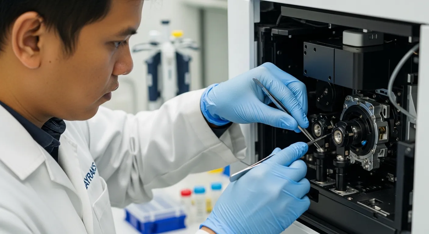 Unit instrumen Suplayer Automated DNA Sequencer NGS mutakhir yang disuplai oleh PT JAYRAKS