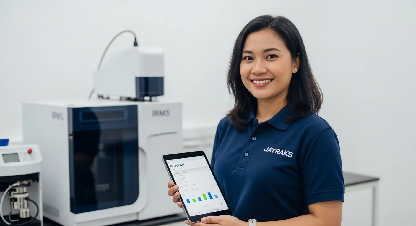 Software Analisis Rasio Isotop Cerdas