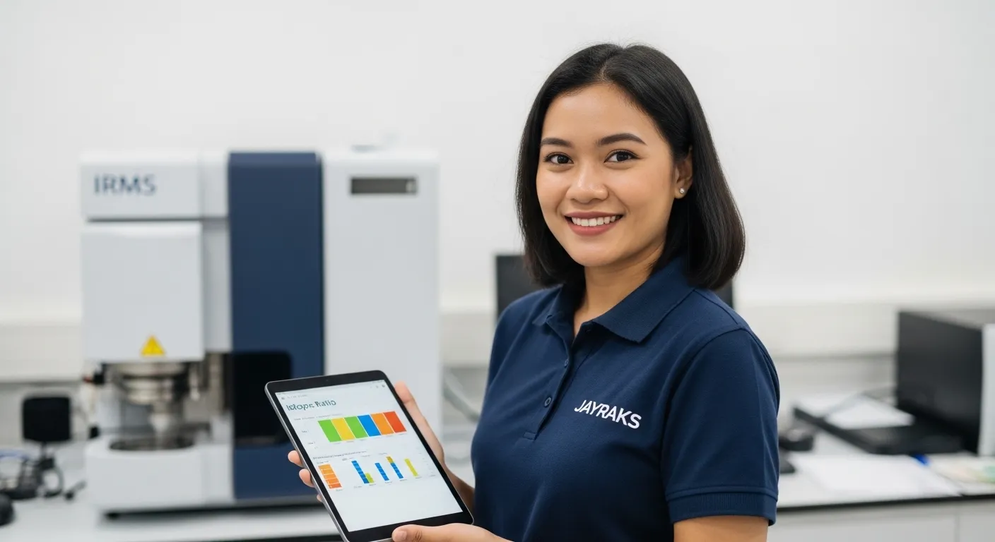 Software Analisis Rasio Isotop Cerdas