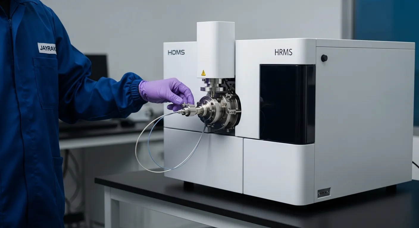Application scientist dari vendor sedang memberikan pelatihan operasional dan pengembangan metode (training) kepada analis lab