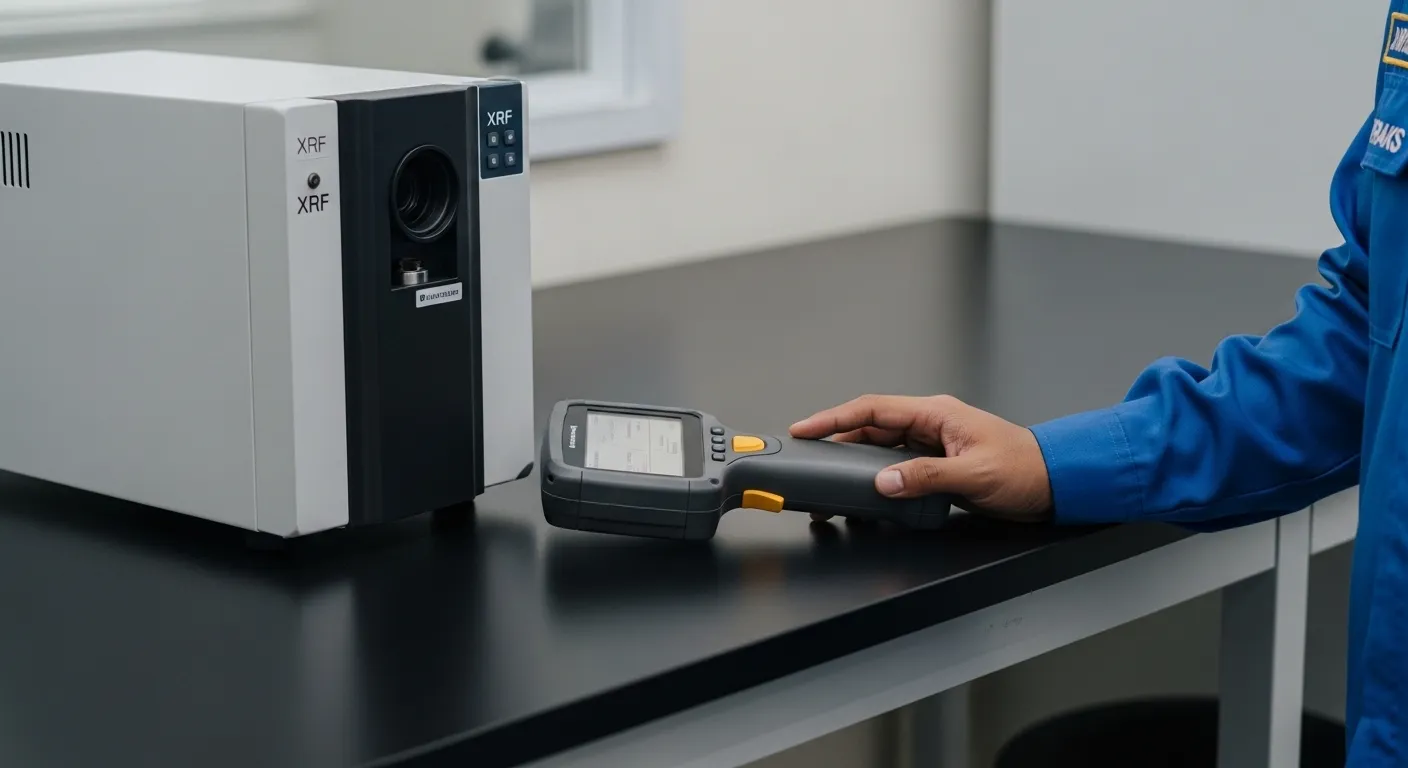 Unit X-Ray Fluorescence Benchtop dan Handheld Portable